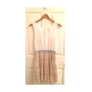 White Cocktail Dress Size M